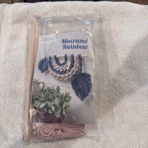 Macrame Rainbow Wall Hanging Kit For Ages 7+ Annies Creative Girls Club